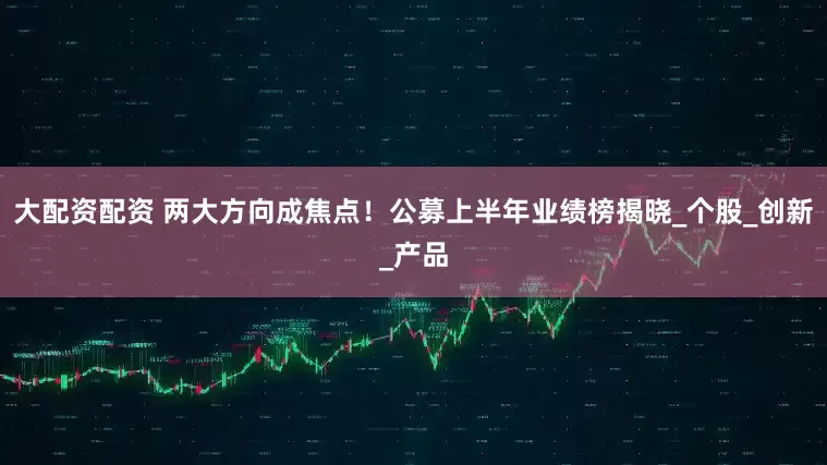 大配资配资 两大方向成焦点！公募上半年业绩榜揭晓_个股_创新_产品