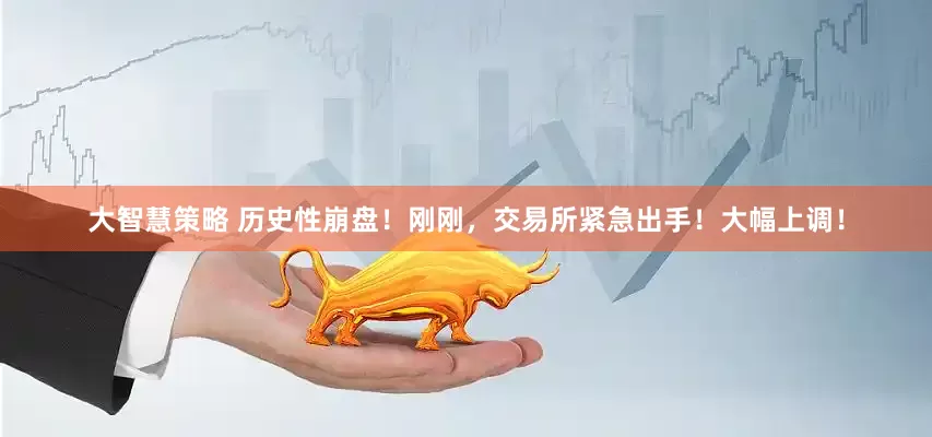 大智慧策略 历史性崩盘！刚刚，交易所紧急出手！大幅上调！